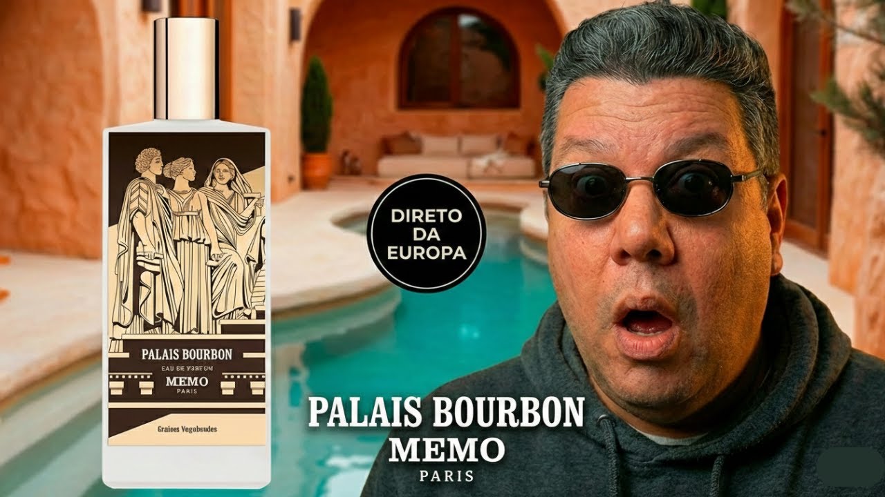 PERFUME INSANO PRA ENCONTROS E DEIXA RASTRO INCRIVEL !NOVO MEMO PALAIS BOURBON