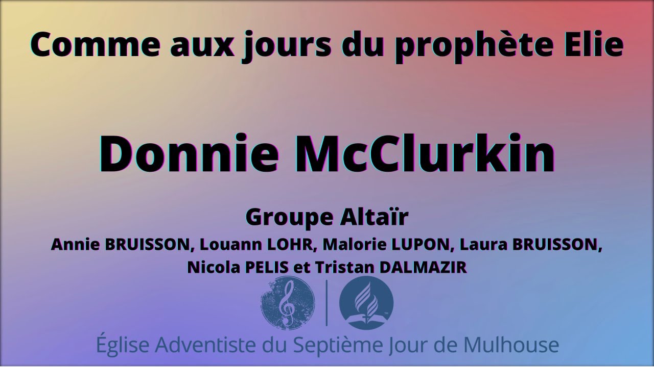 Comme aux jours du prophète Elie | Altaïr