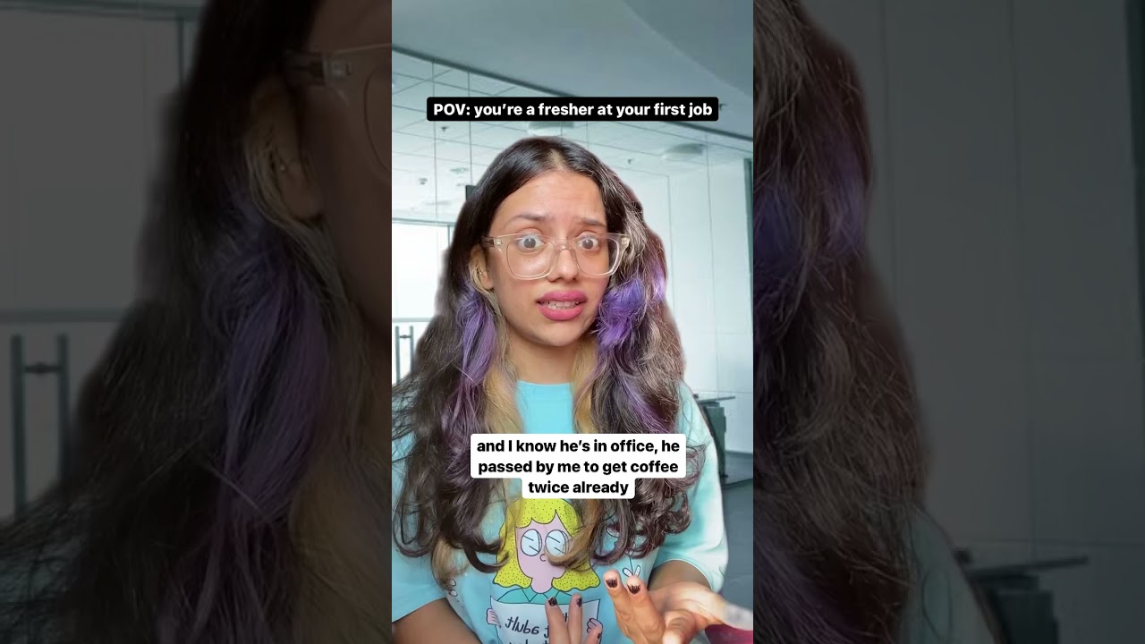 Reality of being a fresher in a corporate job in india #shorts #corporate