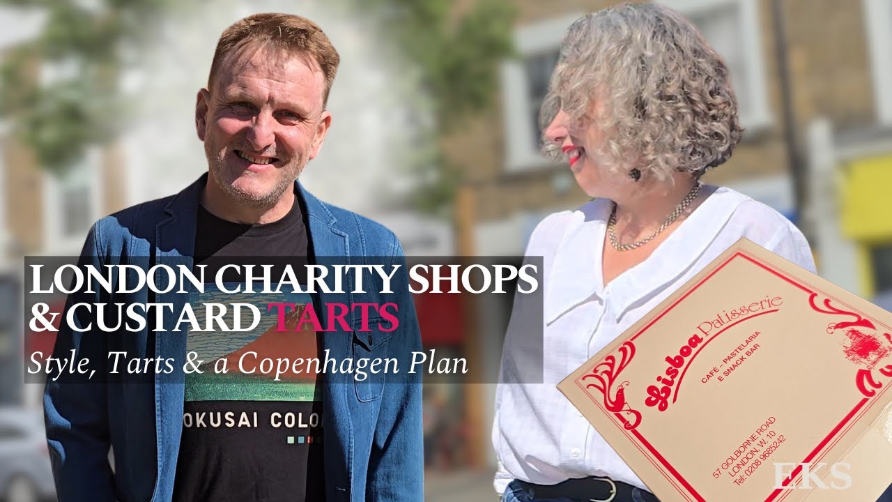 London Charity Shops & Custard Tart Trail | Packing for Copenhagen