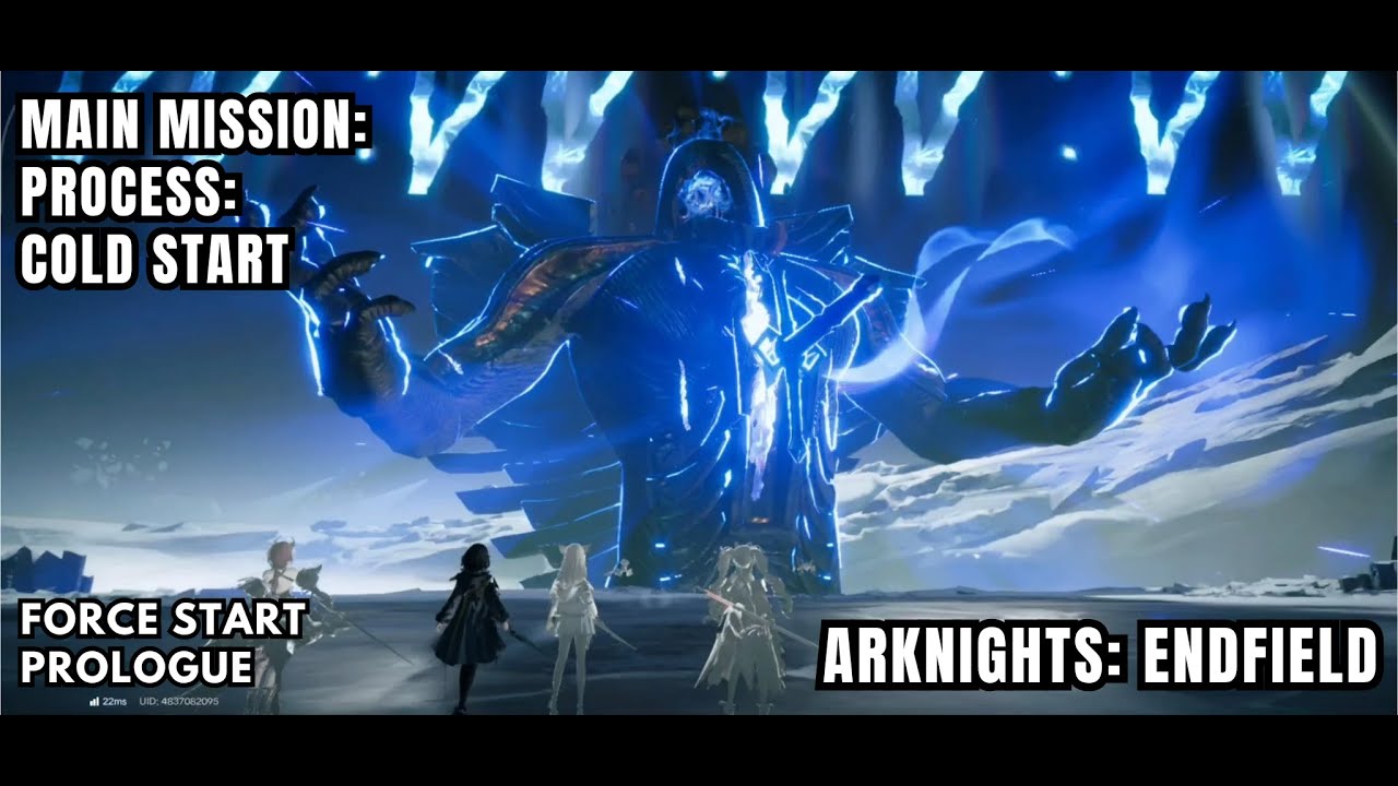 [Arknights: Endfield Mission] Process: Cold Start: Defeat Ereignis & Go Forth And Awaken Life