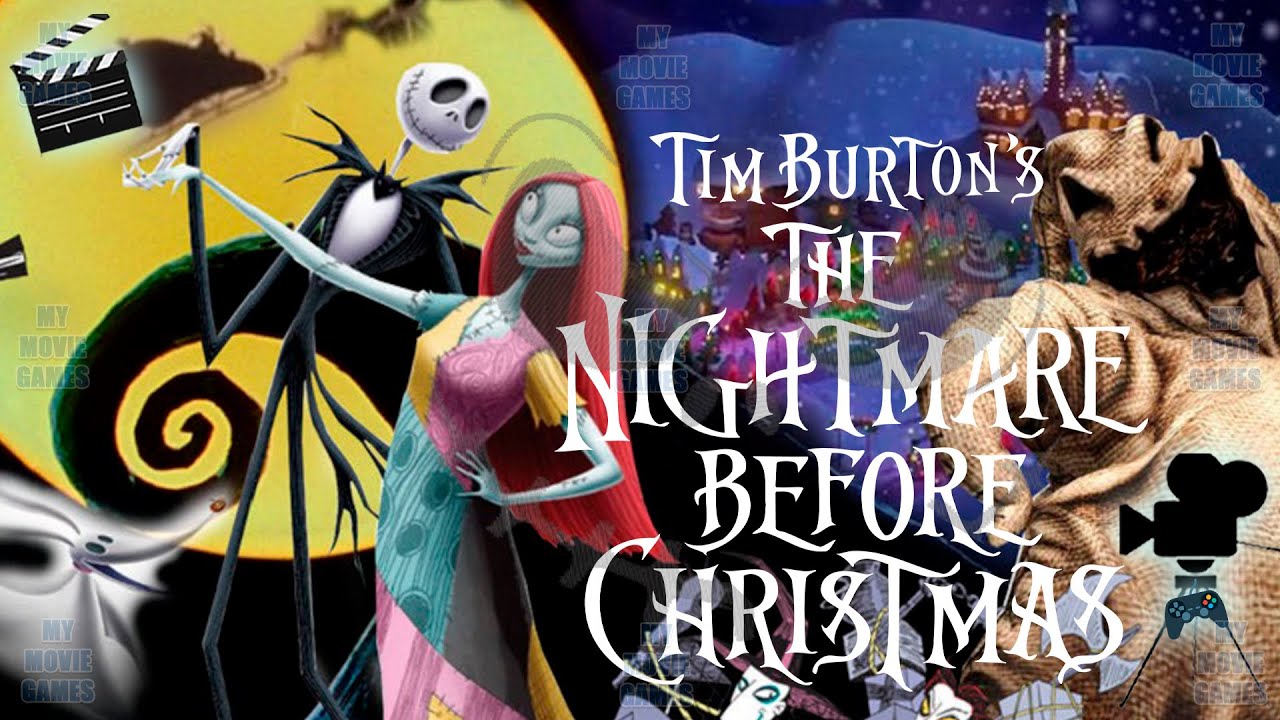 THE NIGHTMARE BEFORE CHRISTMAS: Movie Game with Cutscenes | PS2 Gameplay in English | My Movie Games