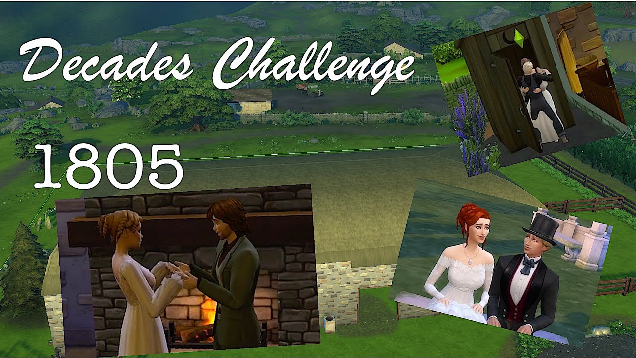 Свадебный сезон! | Sims 4 | Испытание «Десятилетия» | 1805