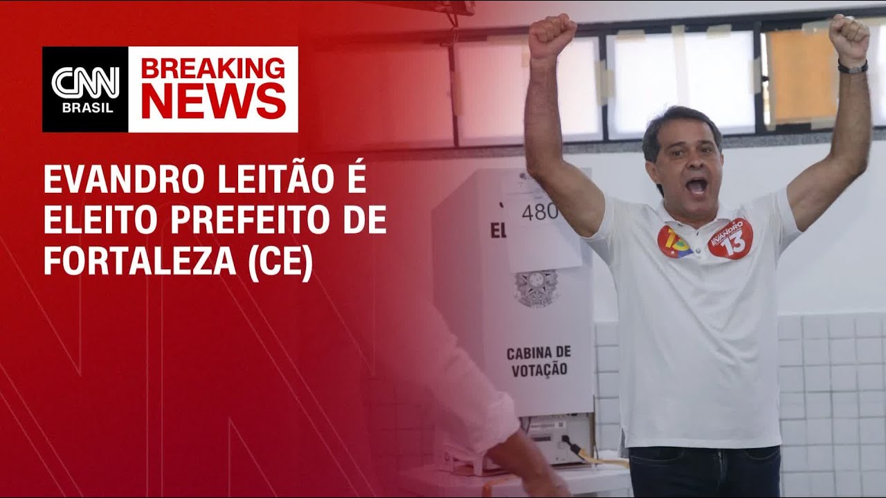 Evandro Leit&atilde;o &eacute; eleito prefeito de Fortaleza (CE) | CNN ELEI&Ccedil;&Otilde;ES