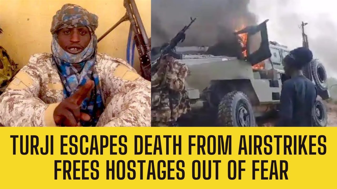 NIGERIAN AIRSTRIKE! Bello Turji RUNS For Life, ABANDONS Hostages In Bush!