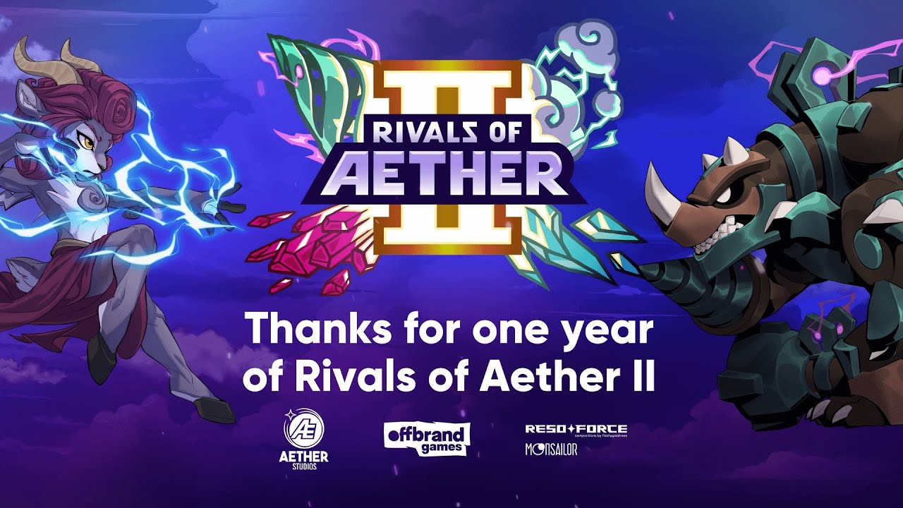 Rivals of Aether II | Трейлер к первой годовщине