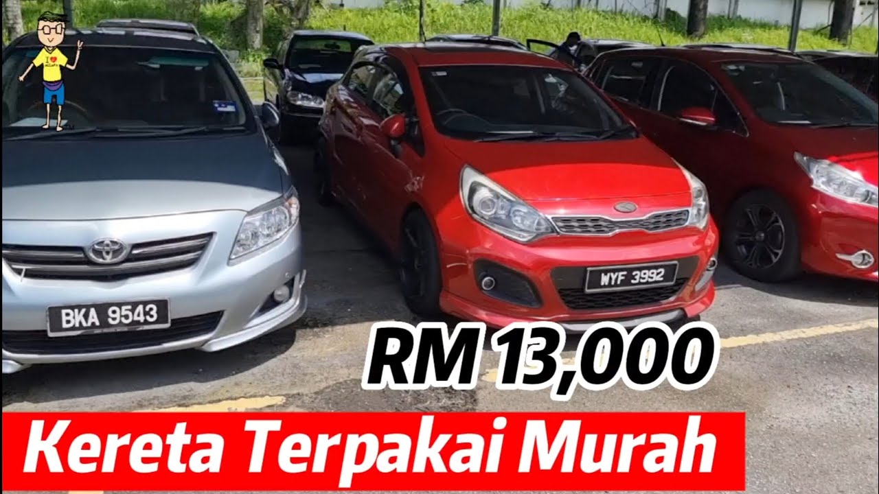 Kereta Terpakai Murah  RM13k
