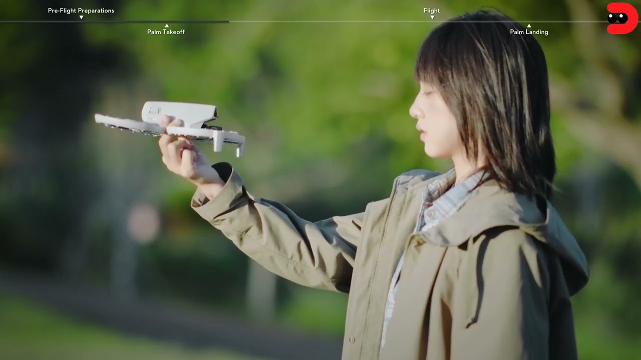 DJI Flip | Первый Полёт (Управление Ладонью)