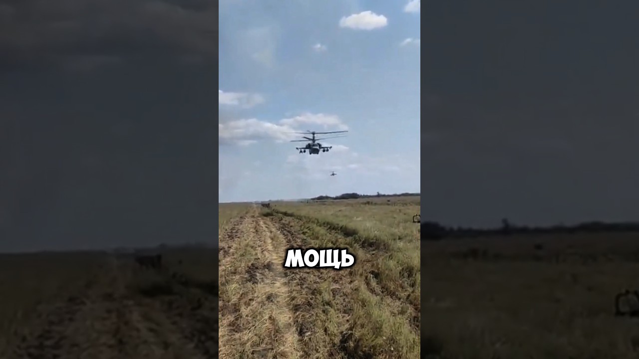 Русская авиация самая мощная в мире, вертолёты России мощь #военные #сво #война #всрф #ка-52 #zov