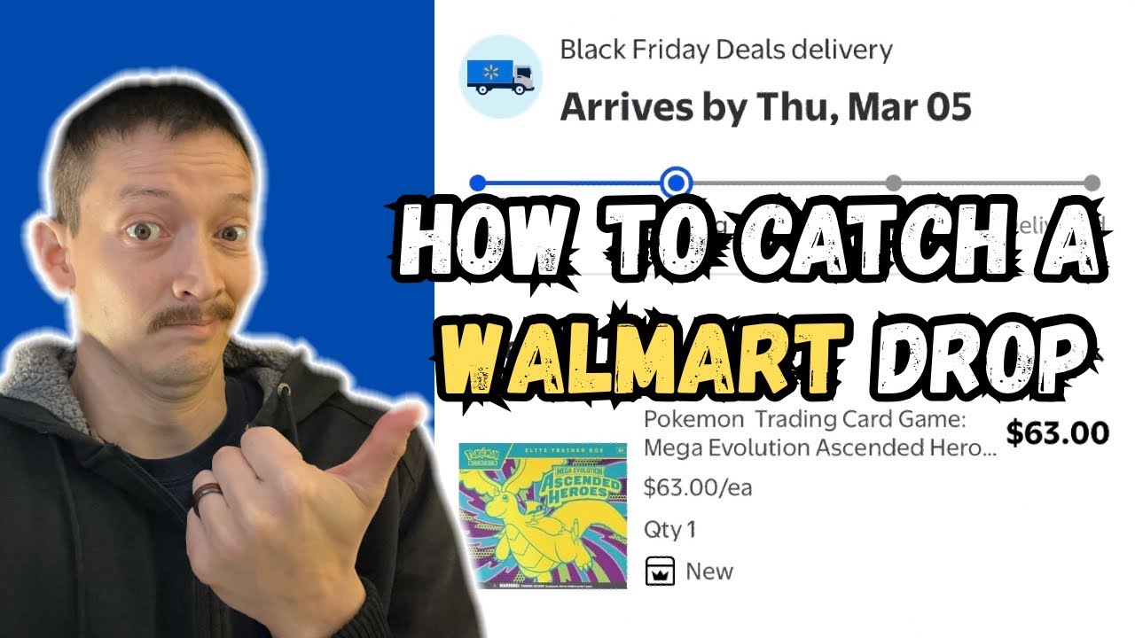 Walmart is FICKLE! But you CAN still hit on a drop!