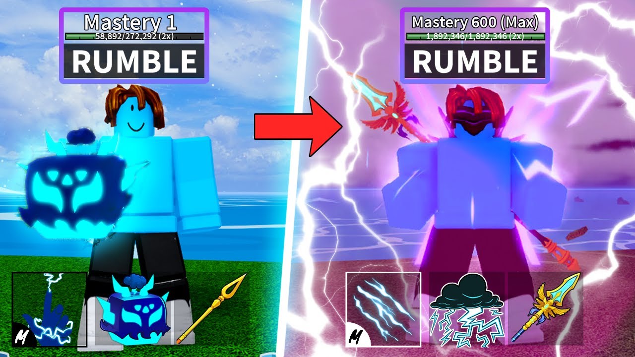 Noob to Pro Obtaining All Electric Items | Rumble Fruit & Awaken Cyborg V4