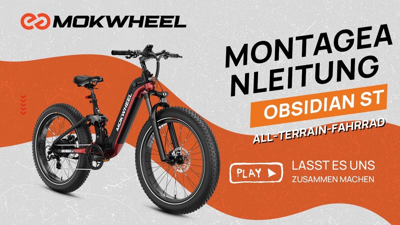 So montieren Sie OBSIDIAN ST | Mokwheel E-Bikes
