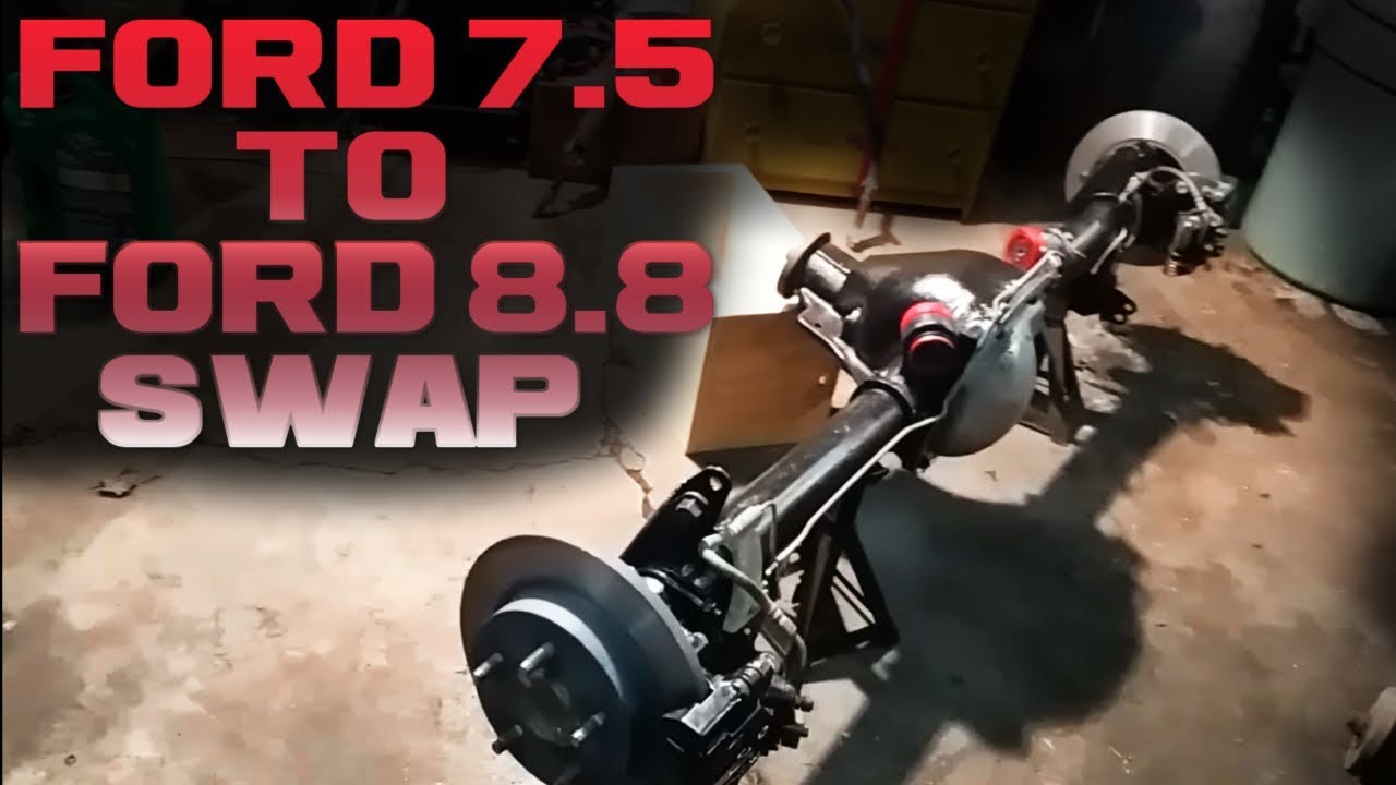 Замена двигателя Ford на 8.8 | Mustang |
