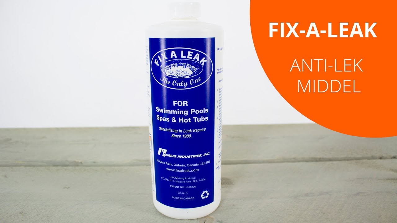 FIX A LEAK Anti-lek middel Productvideo - TOPPY