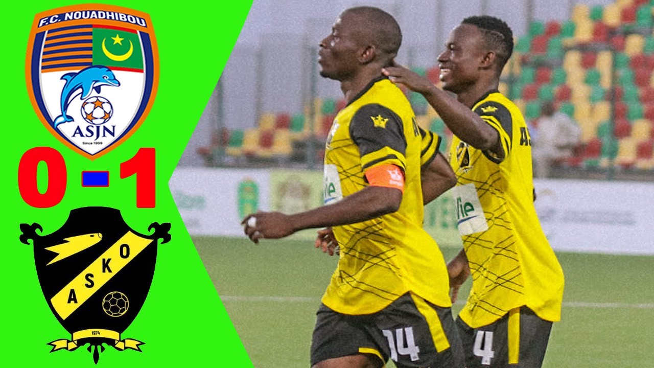 FC Nouadhibou 🆚 Asko Kara 0 - 1 Résumé de la rencontre - Ligue des champions de la CAF 2022 - 2023