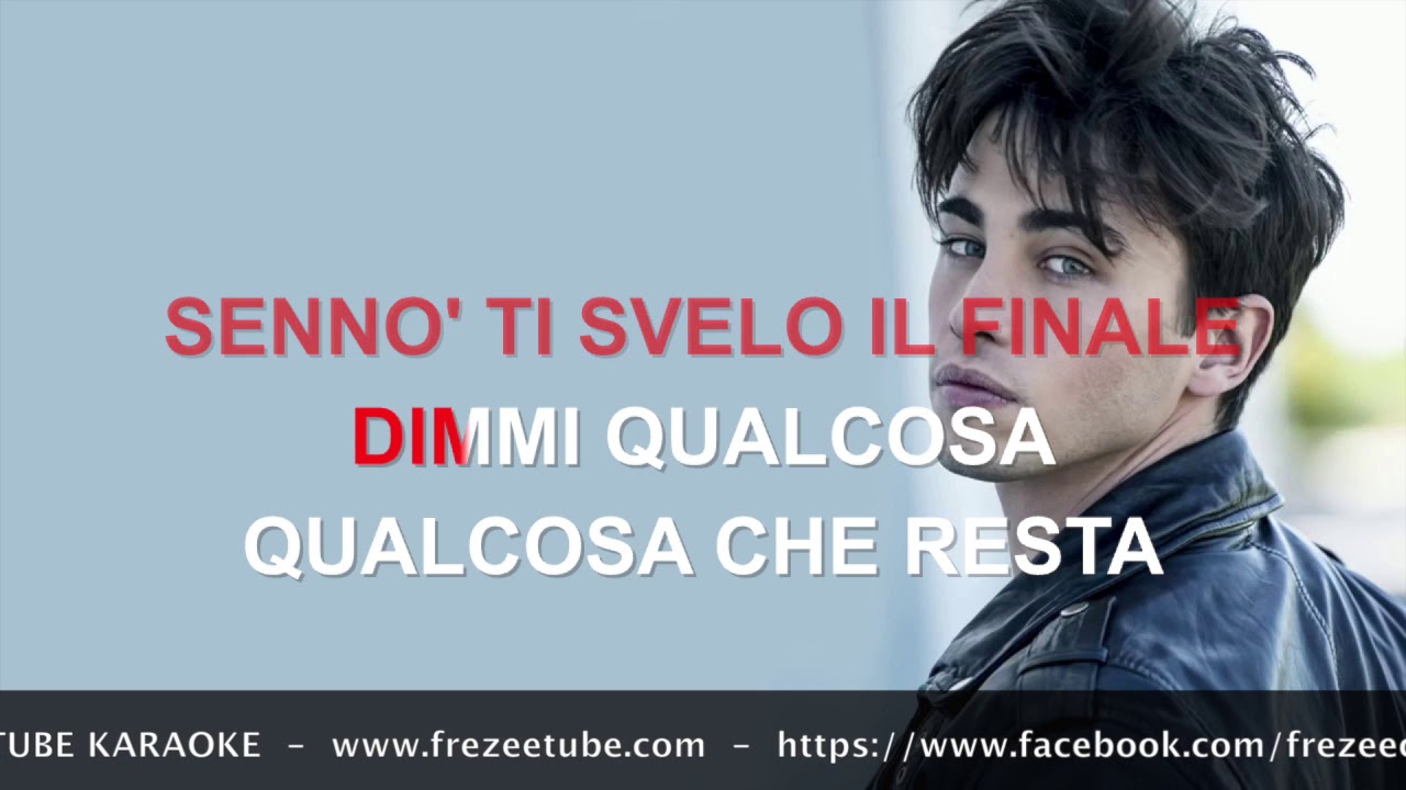 Riki (Riccardo Marcuzzo) - Perdo le parole - Karaoke con testo