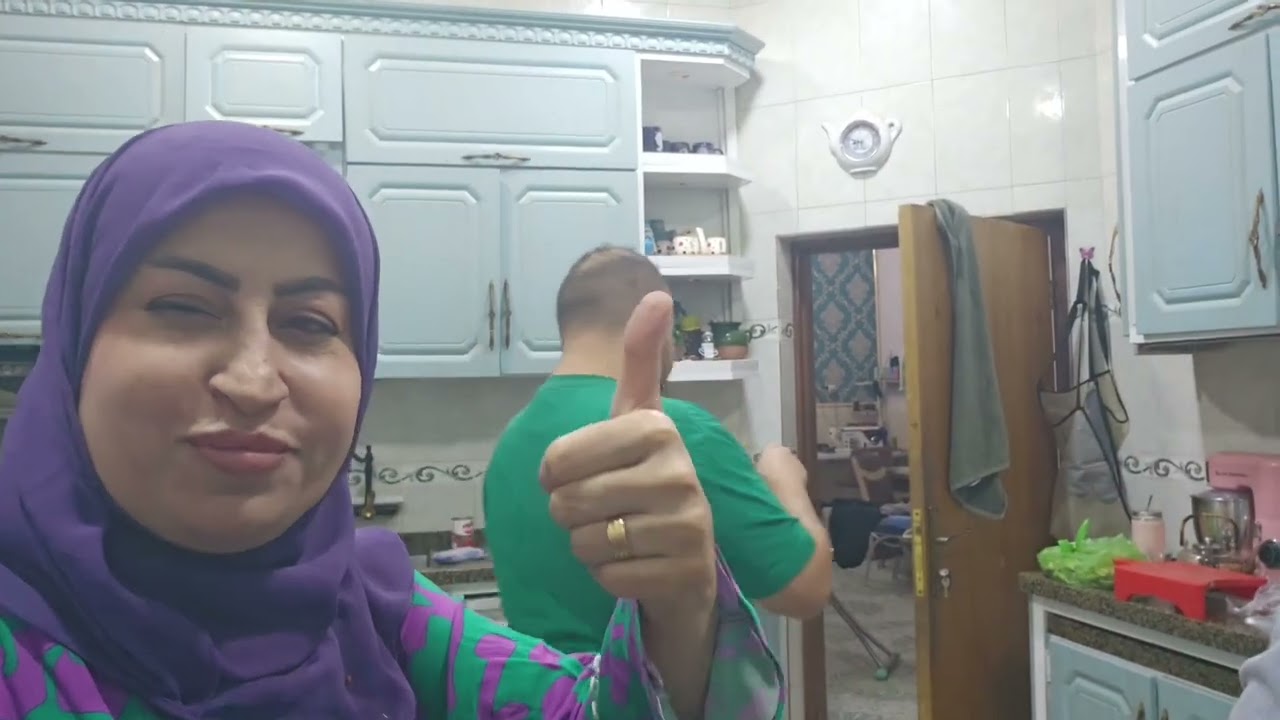 تنظيفات ماقبل العمليه غده وعشه  روتين اني وعائلتي
