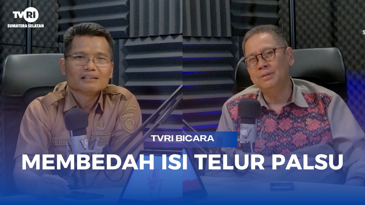VODCAST TVRI BICARA   MEMBEDAH ISU TELUR PALSU
