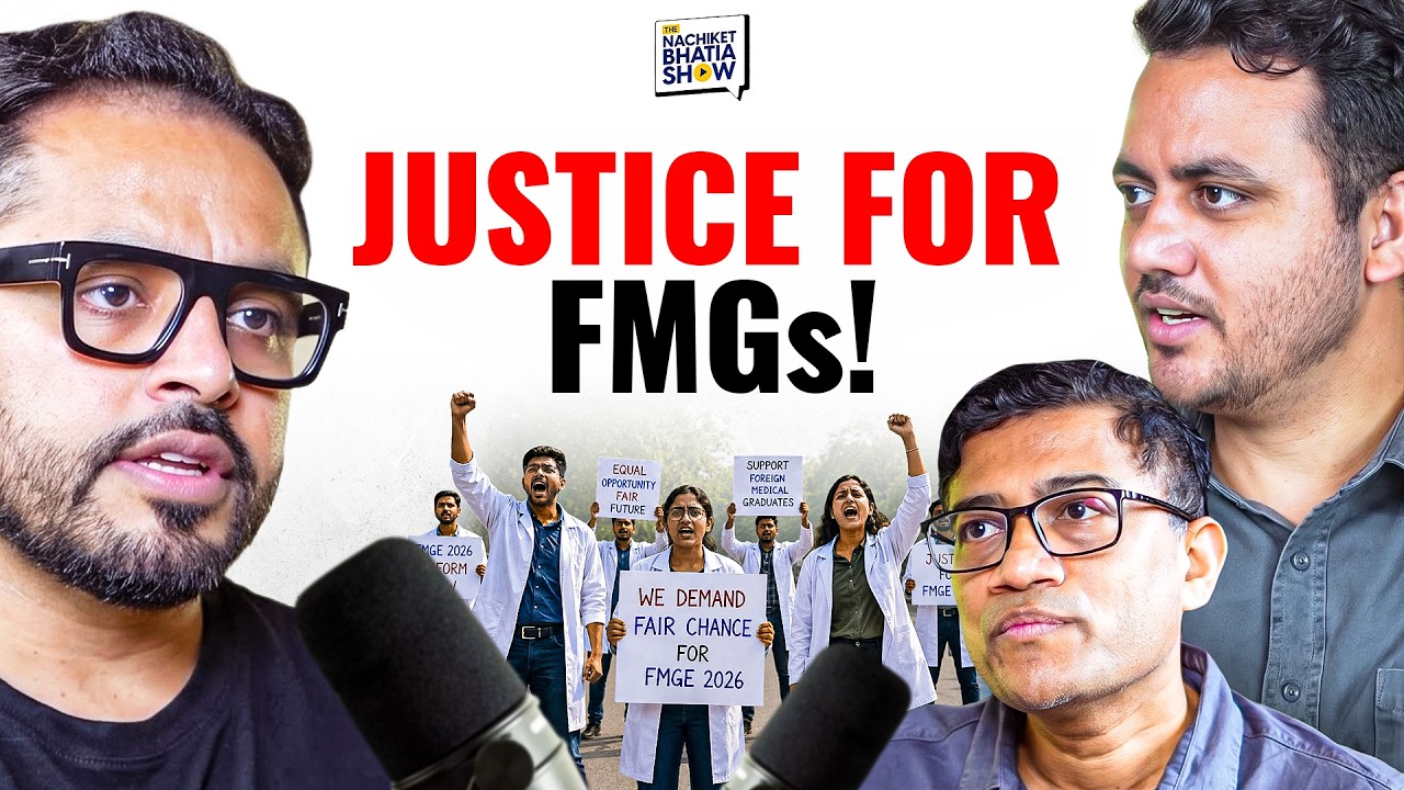 Inside the FMG Protest That's Shaking India's Medical System! Ft. Dr. Ashish Dr. Jitendra