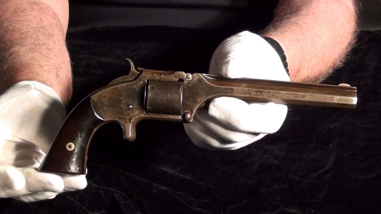 SC Military Museum Weapons Corner | 1861 Smith and Wesson Model 2 Tip Up Revolver