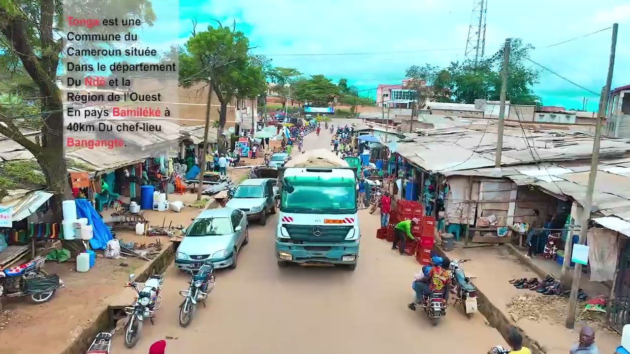 DRONE CAMEROUN - COMMUNE DE TONGA