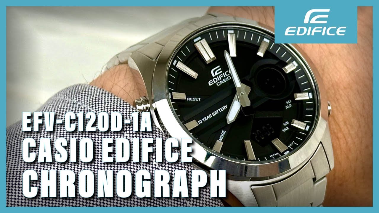 Unboxing The New Casio Edifice EFV-C120D-1A