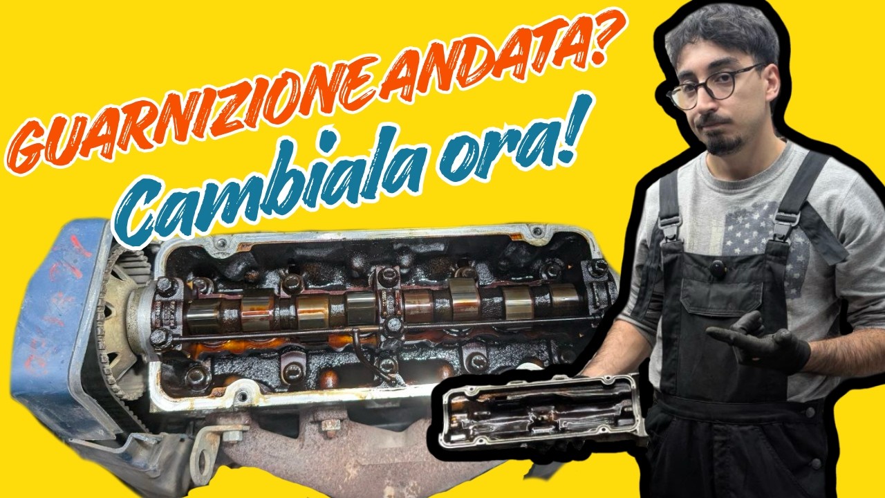 Fiat Panda 141: Come cambiare la guarnizione coperchio punterie (Guida Completa)