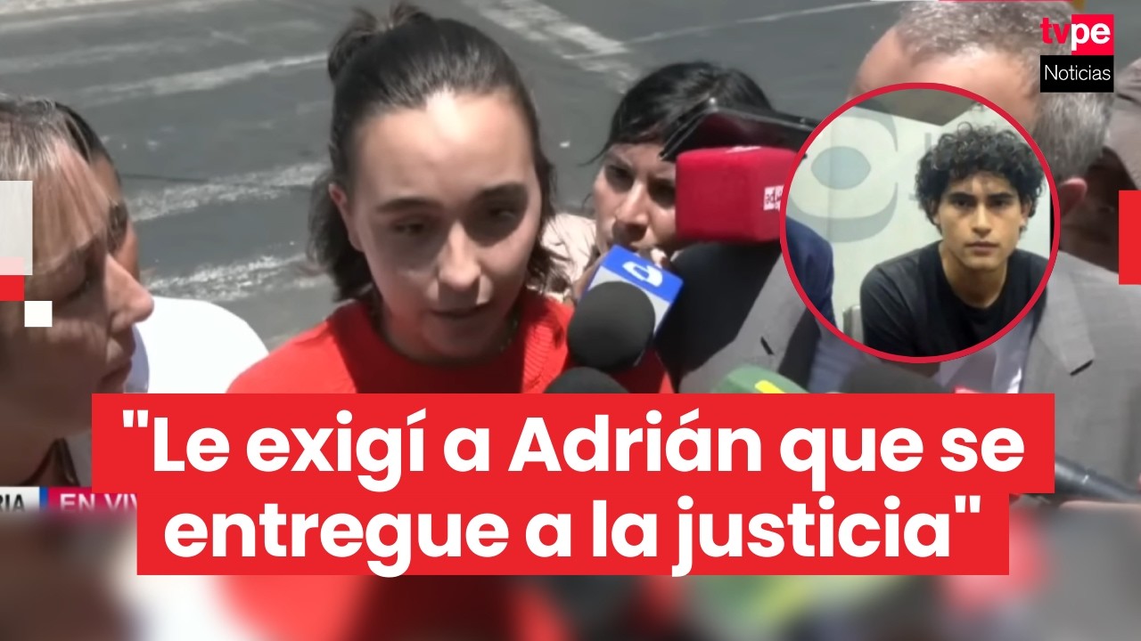 Francesca Montenegro, expareja de Adrián Villar, expresa solidaridad con familia de Lizeth Marzano