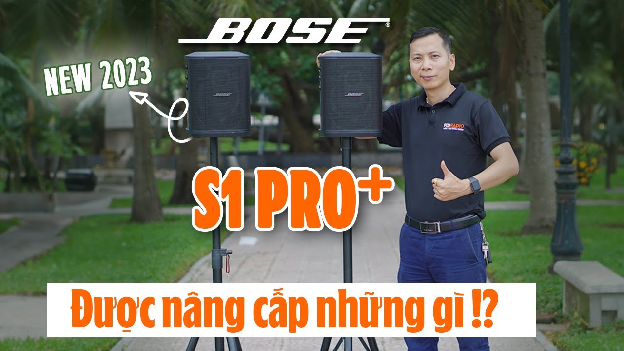 Loa Bose S1 Pro+ (Plus) Tinh Hoa Công Nghệ 2023 Từ Nhà Bose Có Gì?