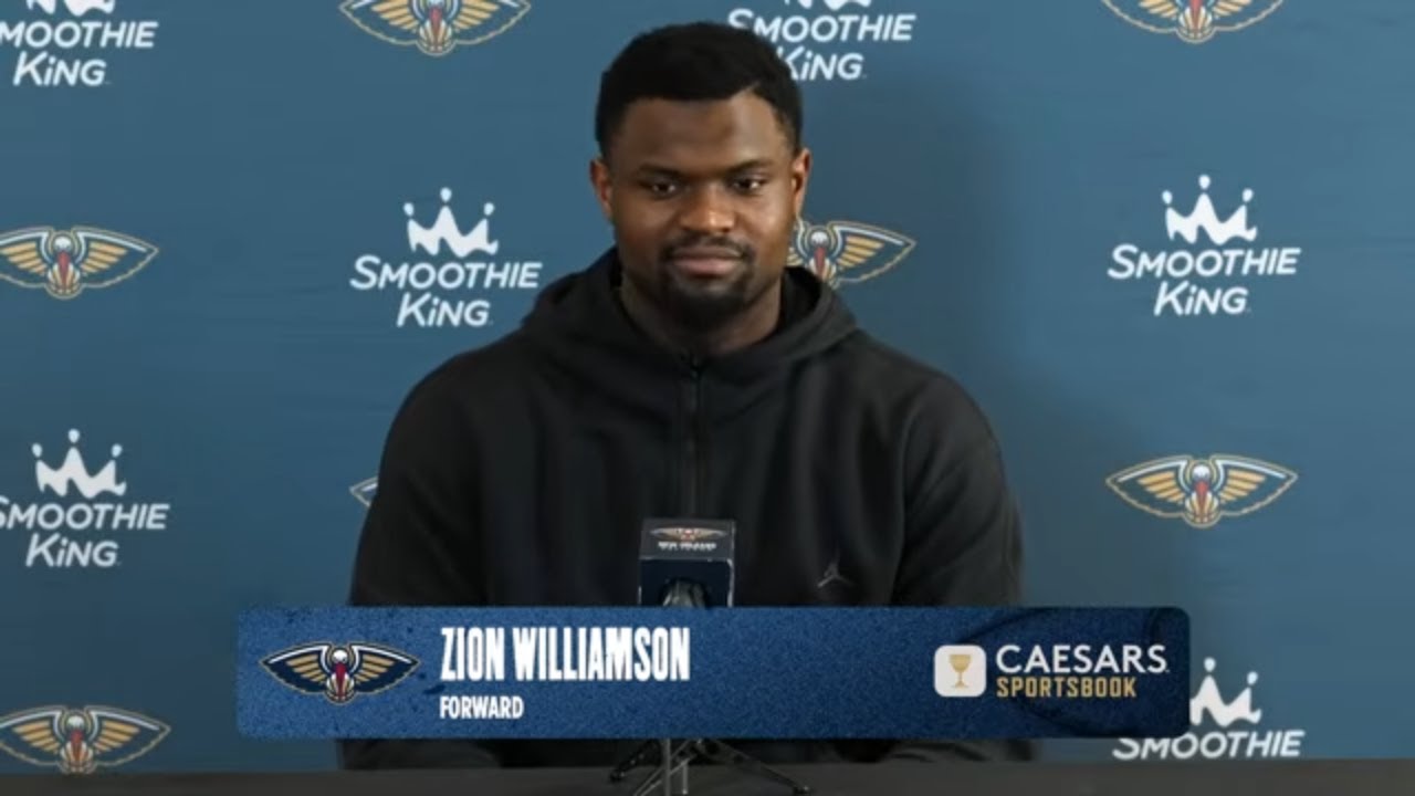 Zion Williamson | Pelicans End-of-Season Press Conference (2025-26)