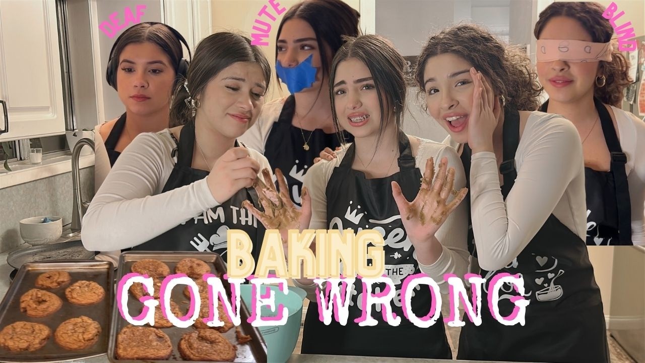 Baking cookies while blind, deaf, and mute… GONE WRONG