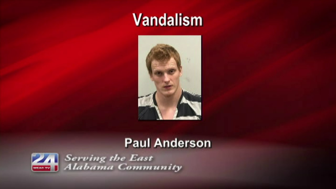 Man Arrested in Vandalism Case