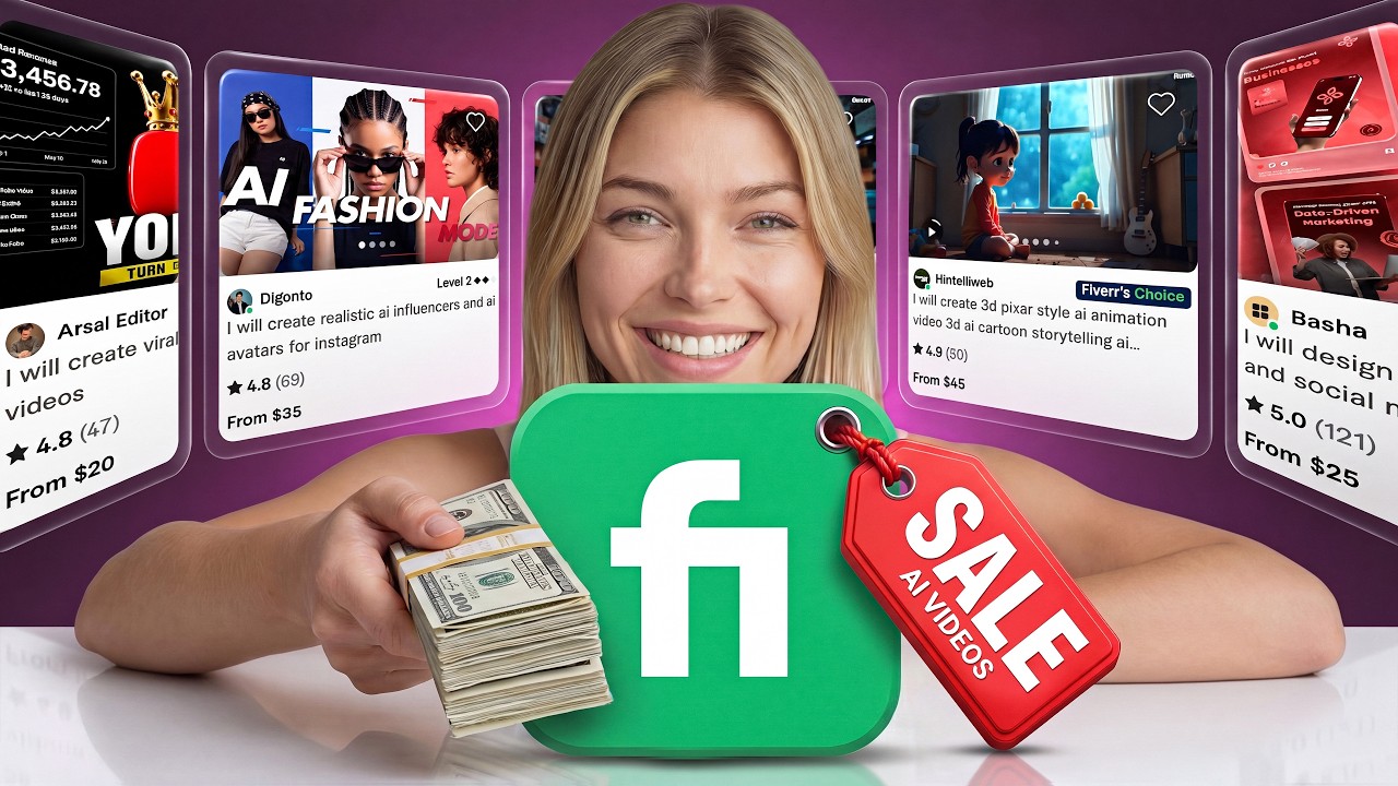 7 AI Videos You Can Sell on Fiverr Right Now (Full Guide)