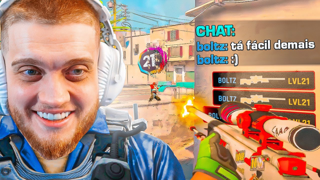 DESTRUINDO OS LVL 21 DE AWP! 😱