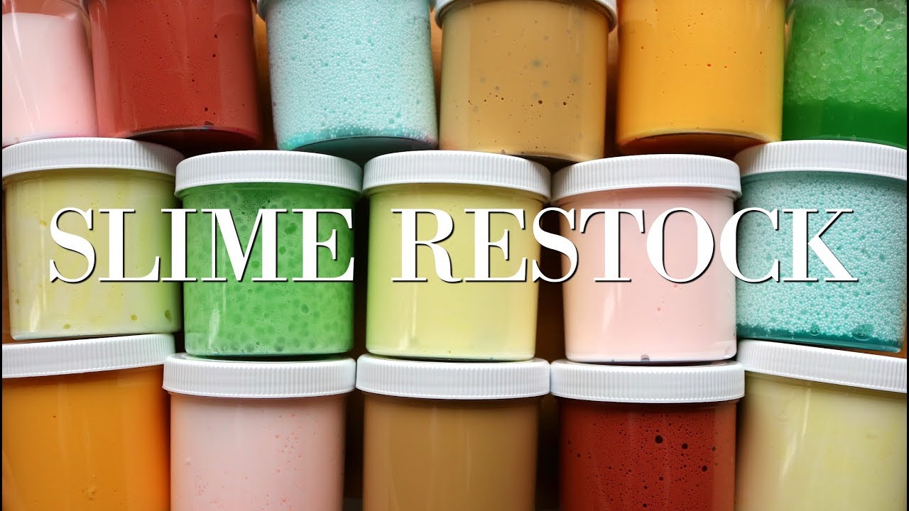 SLIME RESTOCK! New Slime for Sale