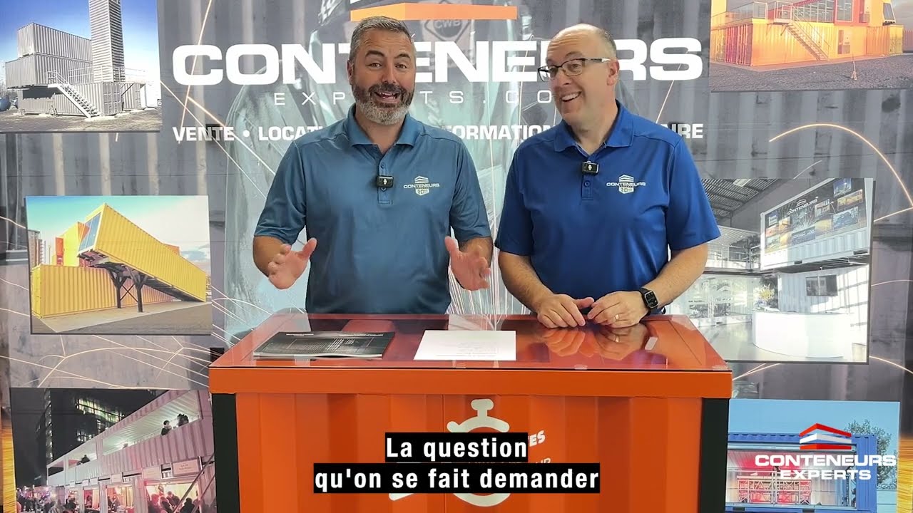 Plage de prix de nos conteneurs