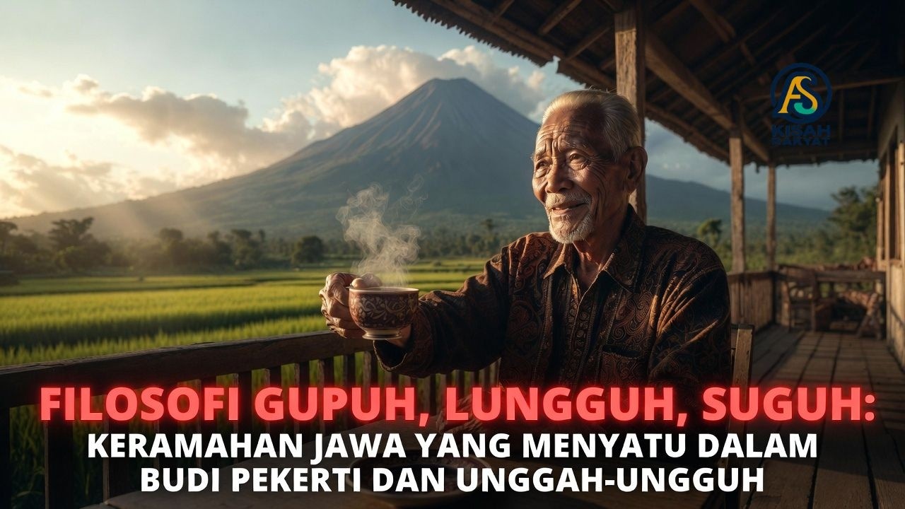🔴137‼️ FILOSOFI GUPUH, LUNGGUH, SUGUH: RAHASIA KEHANGATAN ADAB DAN ETIKA JAWA