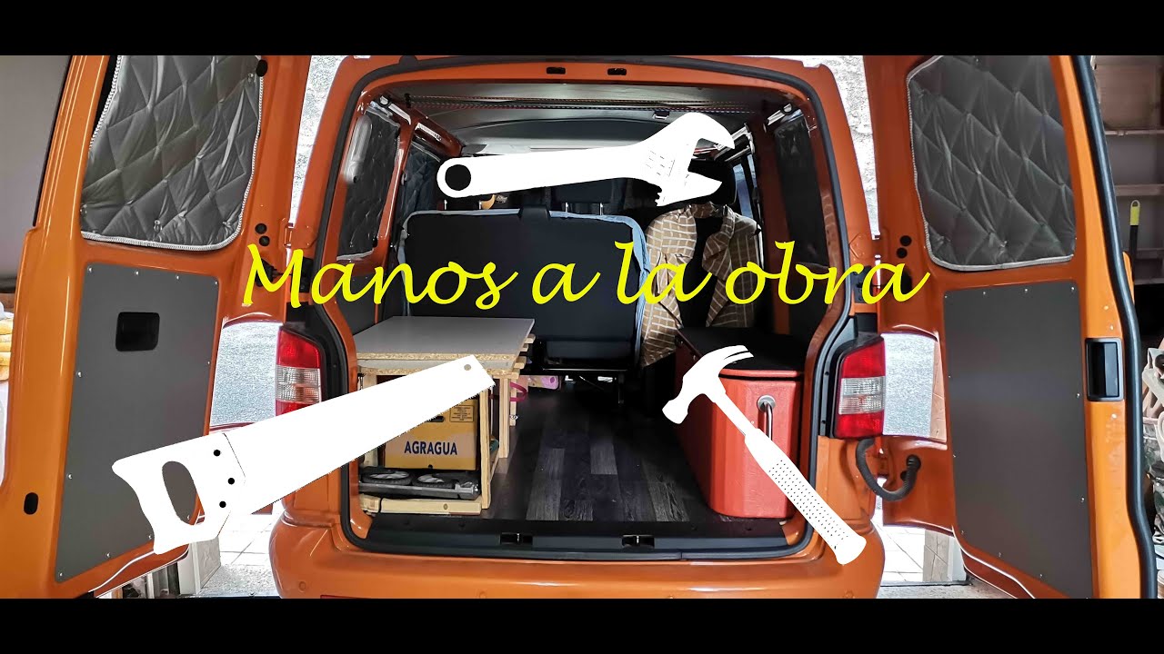 Camperización VW Transporter T5 1ª parte