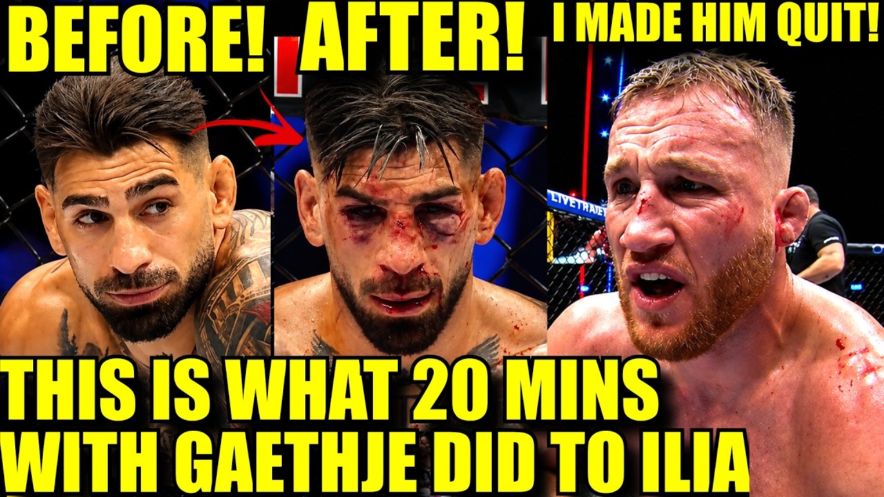 THE UNTHINKABLE HAPPENED! MMA World Reacts to Justin Gaethje's SHOCKING Upset vs Ilia Topuria