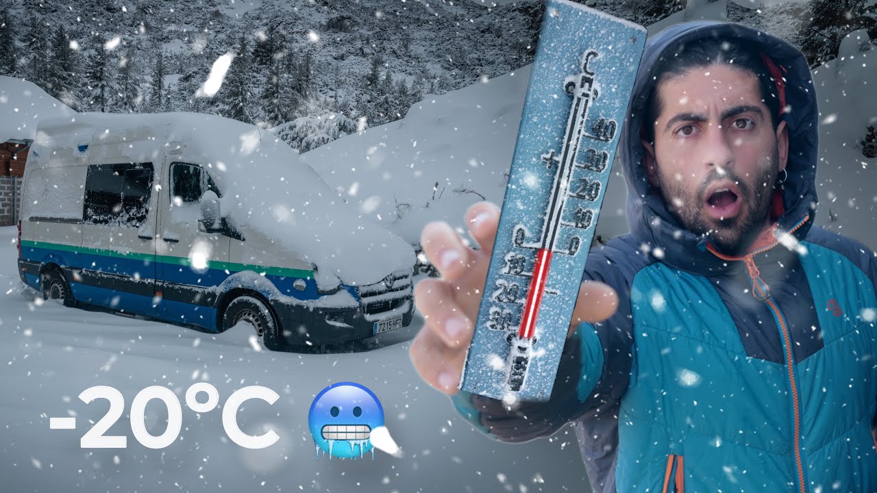 ATRAPADOS DENTRO de la FURGONETA por HIELO | #66 VUELTA al MUNDO en AMBULANCIA