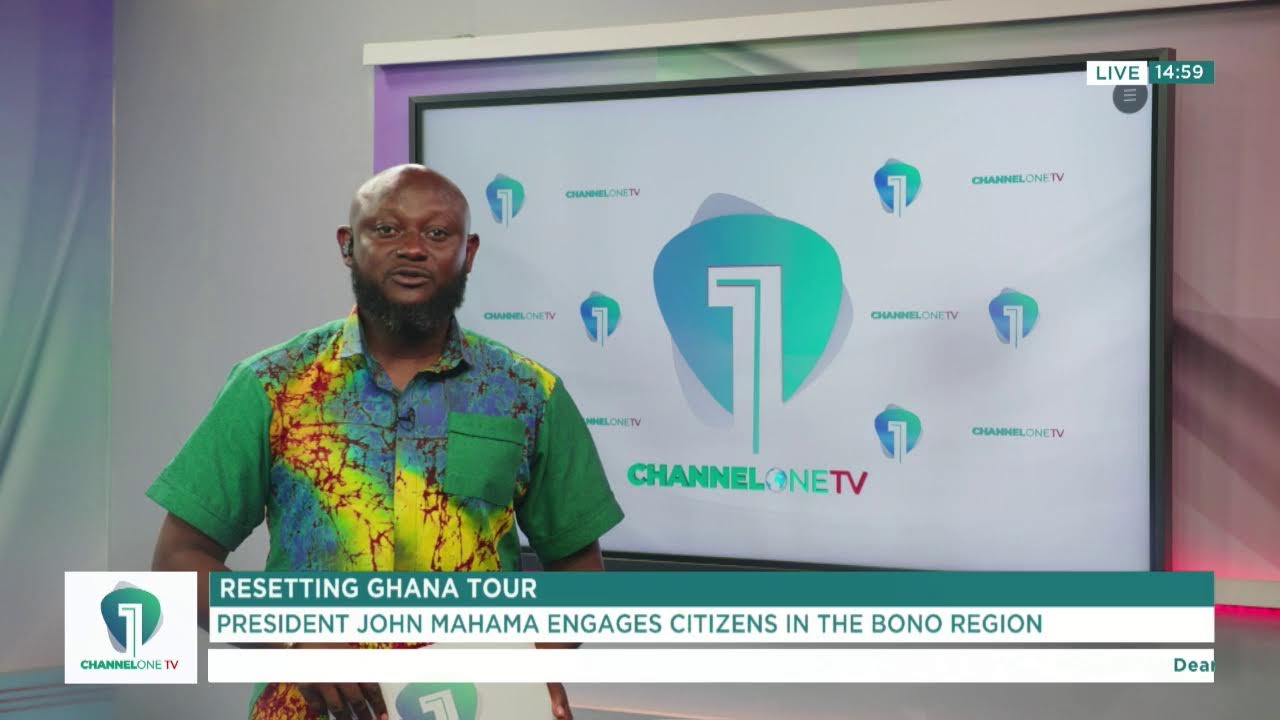 LIVE!!! Resetting Ghana Tour - President Mahama Engages Citizens in Bono Region