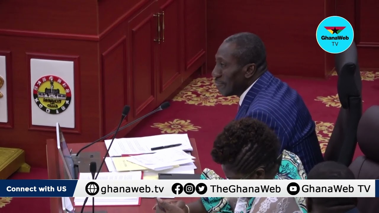 Afenyo Markin's war chant causes stir in Parliament after 2026 budget presentation