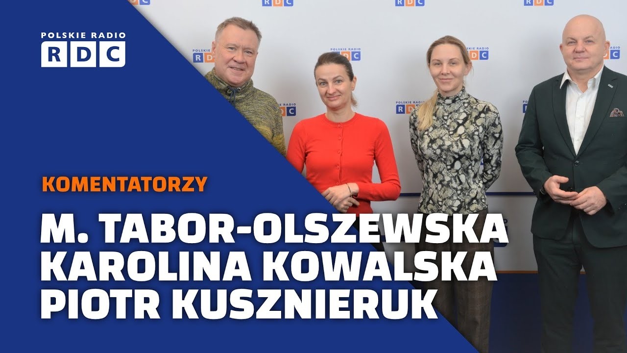 Komentatorzy polityczni: Marzena Tabor Olszewska, Karolina Kowalska,  Piotr Kusznieruk #polityka