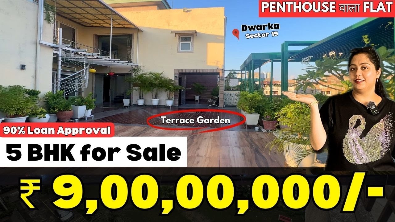 Most Expensive, 5 BHK Duplex Penthouse Flat for Sale - Dwarka Sec 19 (Best Paradise)