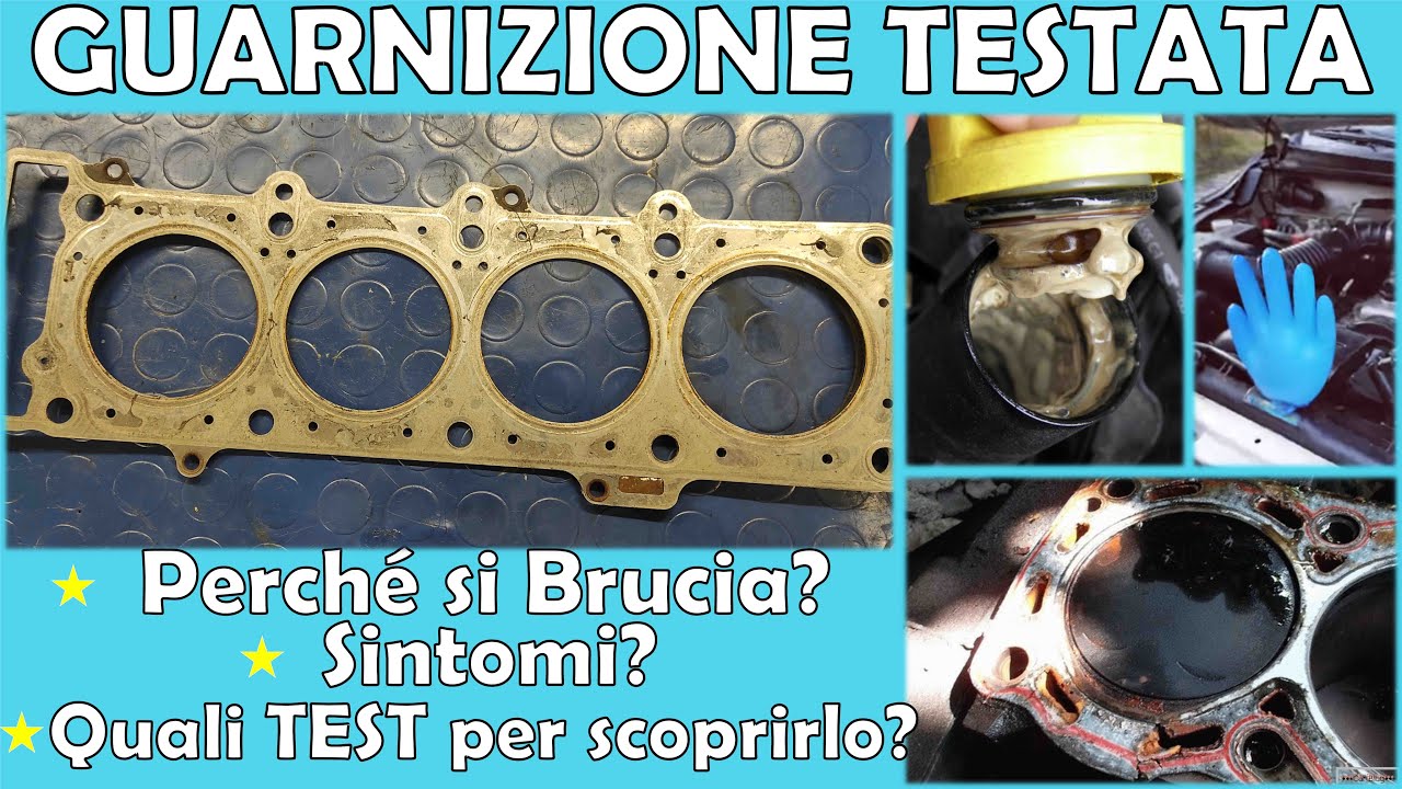 GUARNIZIONE di TESTA BRUCIATA? Cause, Sintomi e Test di Verifica - Scopriamo i Motori #5
