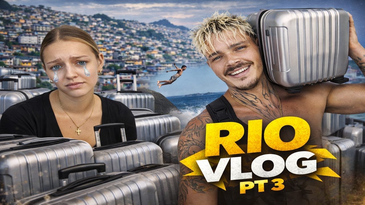 Unser UMZUG innerhalb der FAVELA 🇧🇷 + BEACHDAY - RIO VLOG PT3