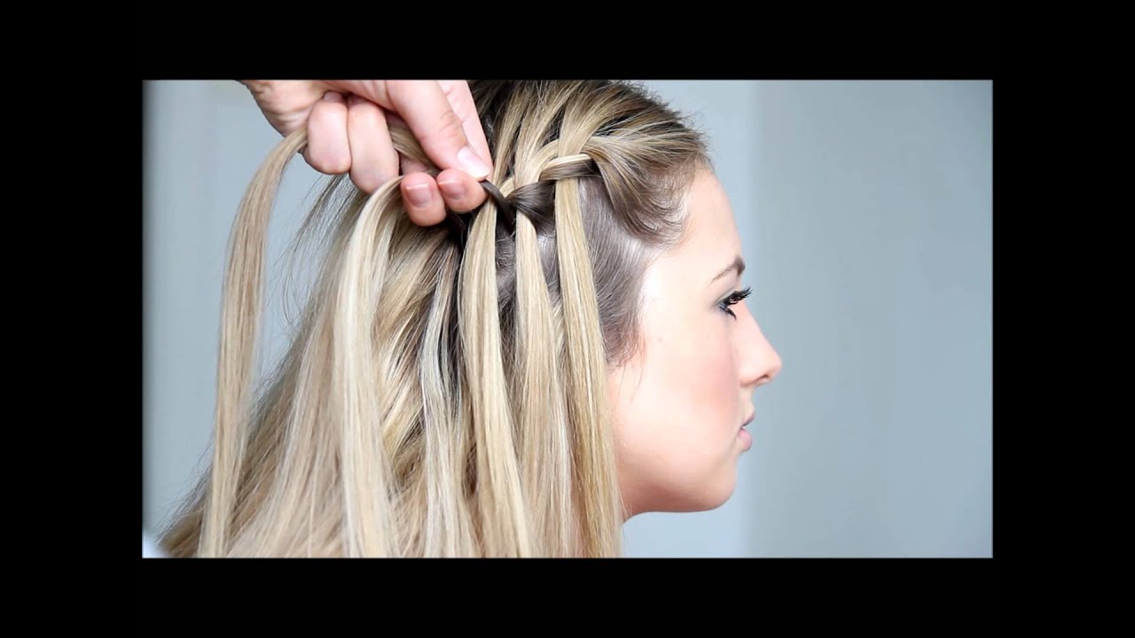 Waterfall braid