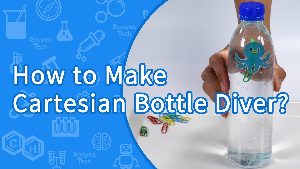 Cartesian Diver Science Experiment for Kids
