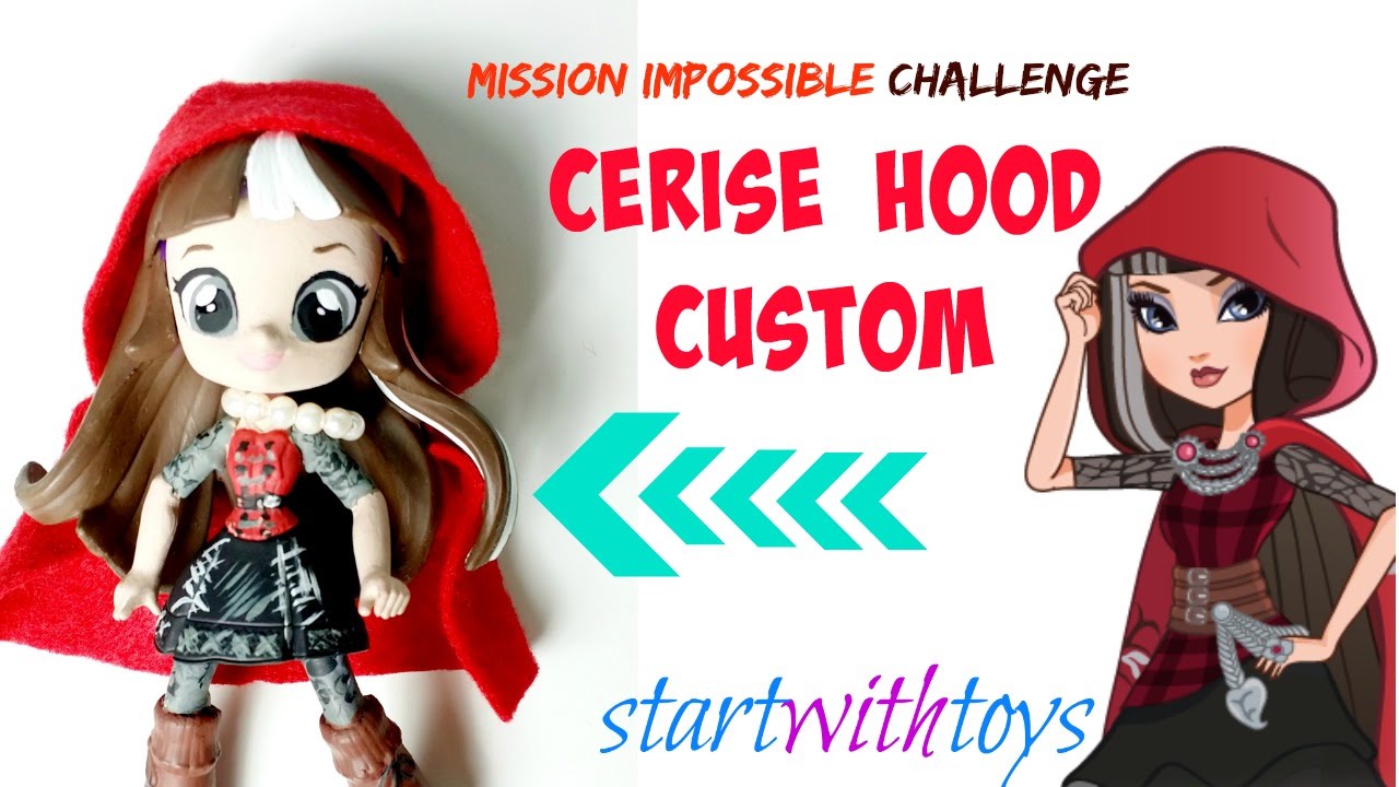 EAH Cerise Hood Custom My Littly Pony Equestria Girls Mini DIY Makeover Challenge | Start With Toys