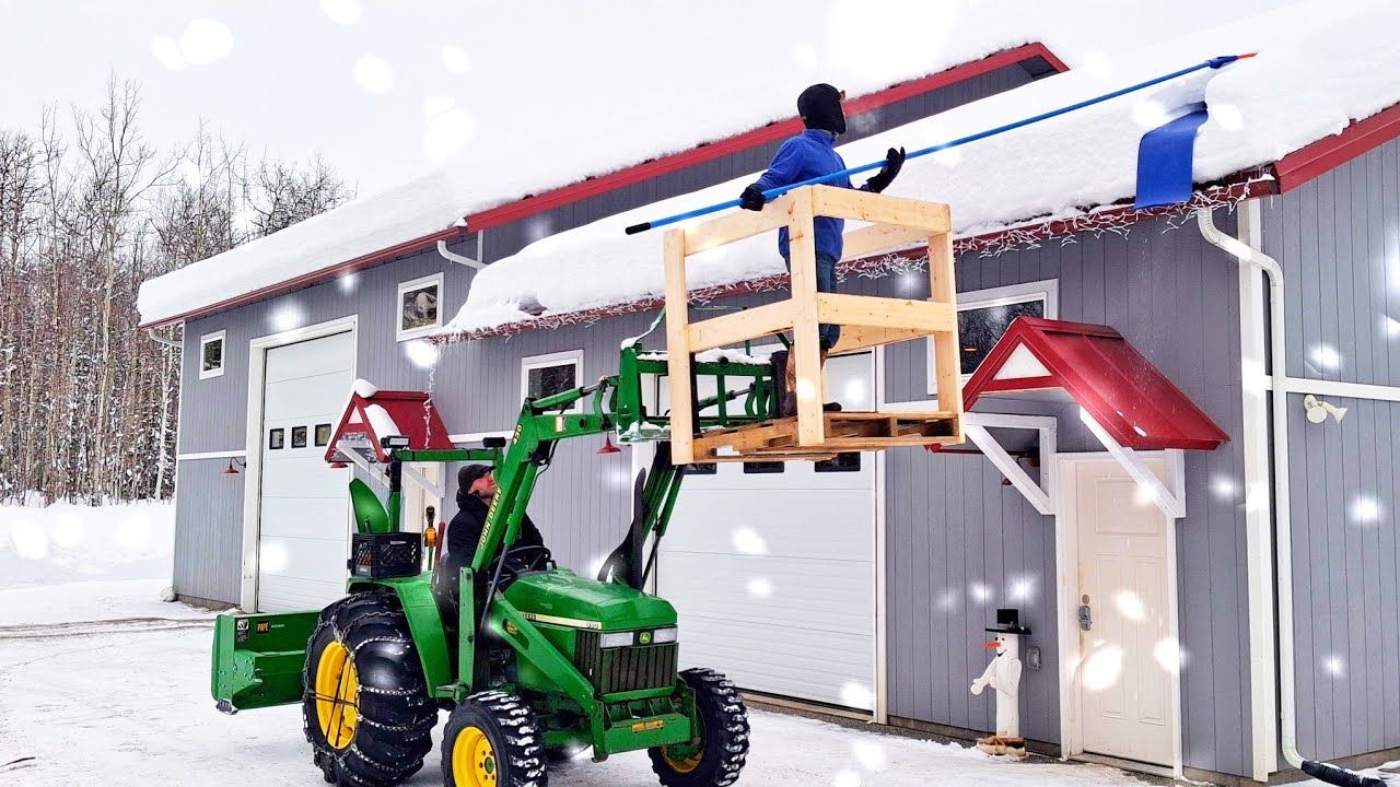 Extreme Family Snow Removal in Alaska 